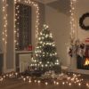 LED String with 150 LEDs Warm White 49.2' PVC