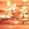 LED String with 150 LEDs Warm White 49.2' PVC