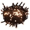 LED String with 150 LEDs Warm White 49.2' PVC