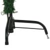 Artificial Half Christmas Tree with Stand Green 5 ft PVC