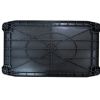 Three-layer thickened plastic mobile tool cart