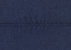 Blue Fabric Upholstered 1pc Day Bed with Pull-out Trundle Nailhead Trim Wood Frame Furniture