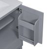 30" Premium Bathroom Vanity Set with Ceramic Sink and Ample Storage Space - Ideal for Small Bathrooms