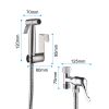 304 stainless steel sanitary equipment toilet sprayer women's washer